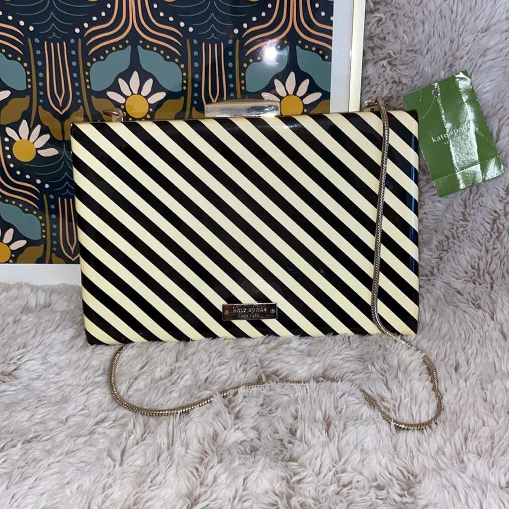 Kate Spade Novelty Emmanuelle Miss Penny’s Ice Cream Clutch/Shoulder Bag - Picture 2 of 16